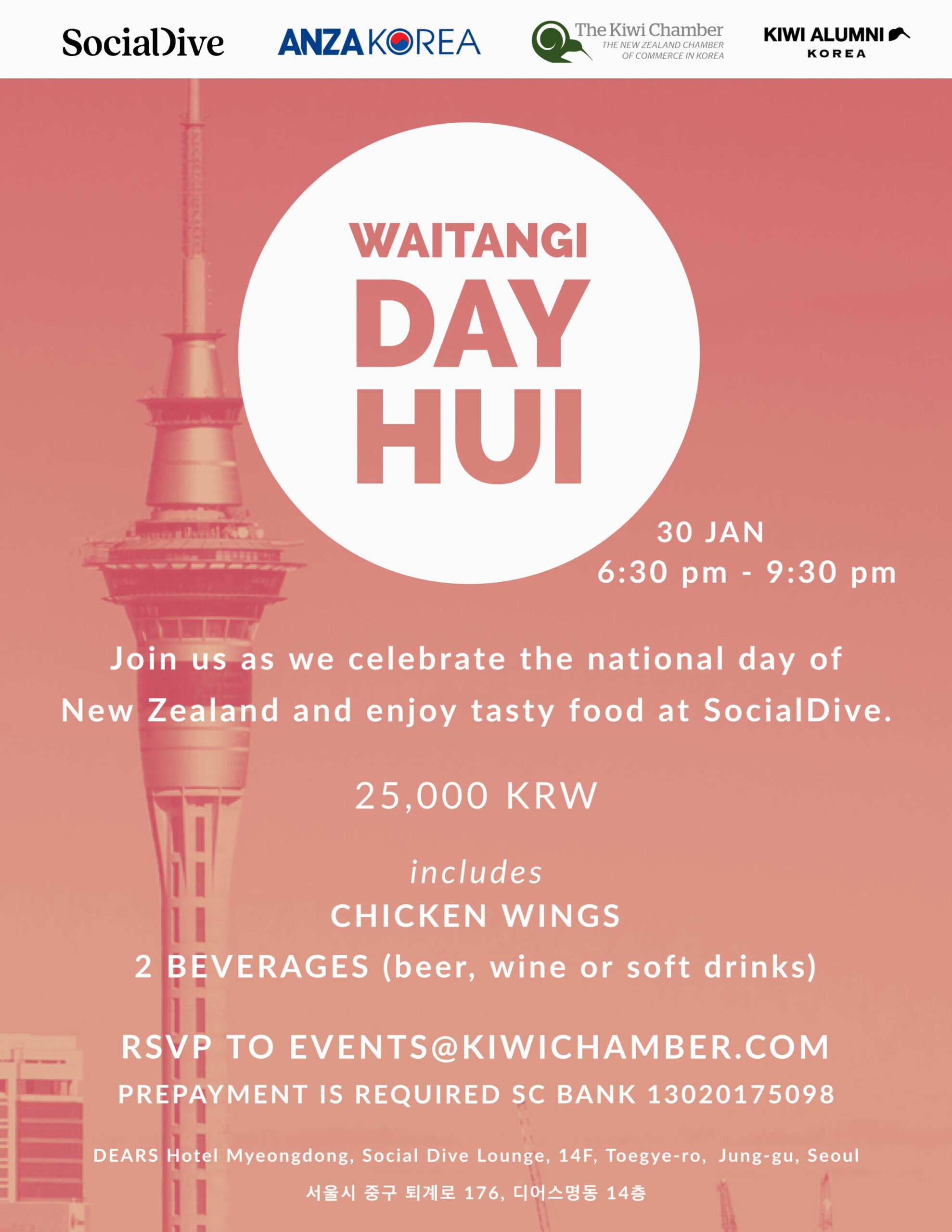 2024 Waitangi Day Hui The Kiwi Chamber